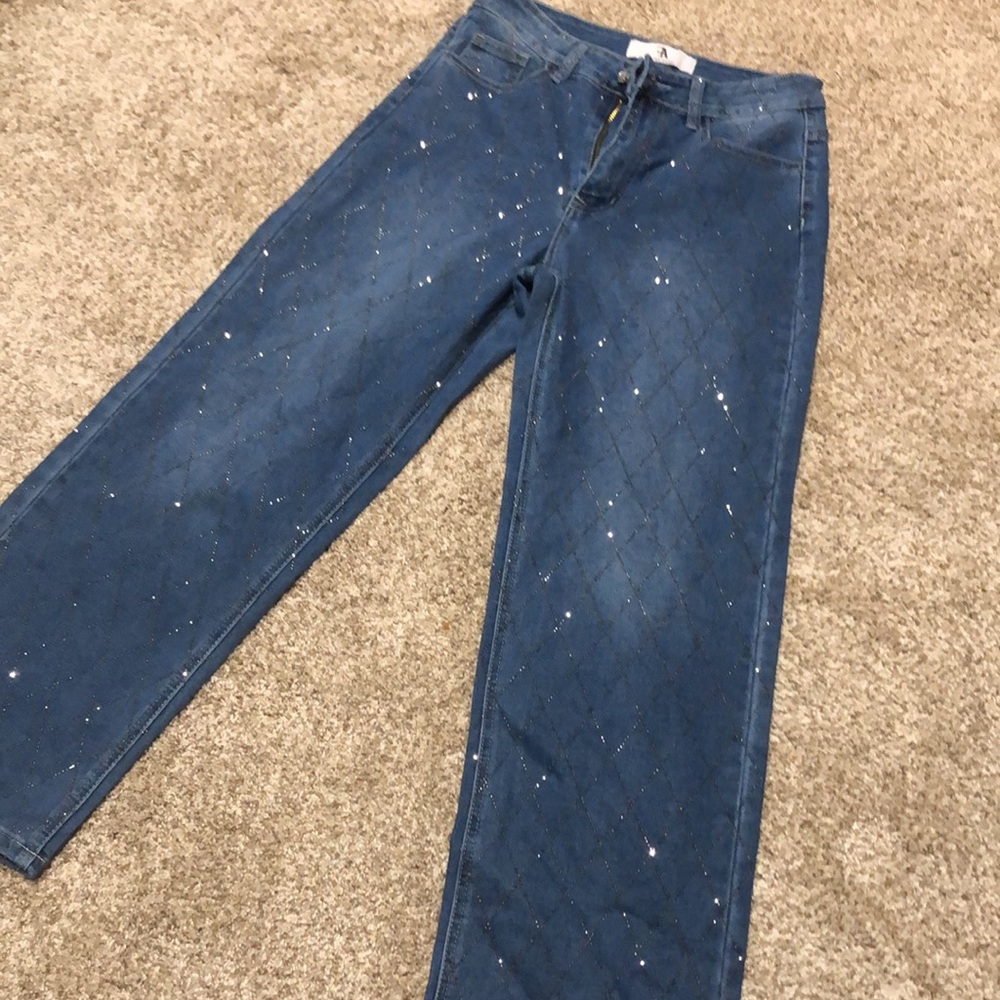 Jeweled jeans